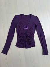 Fornarina maglia top donna usato maniche lunghe Taglia S  Vola woman wear