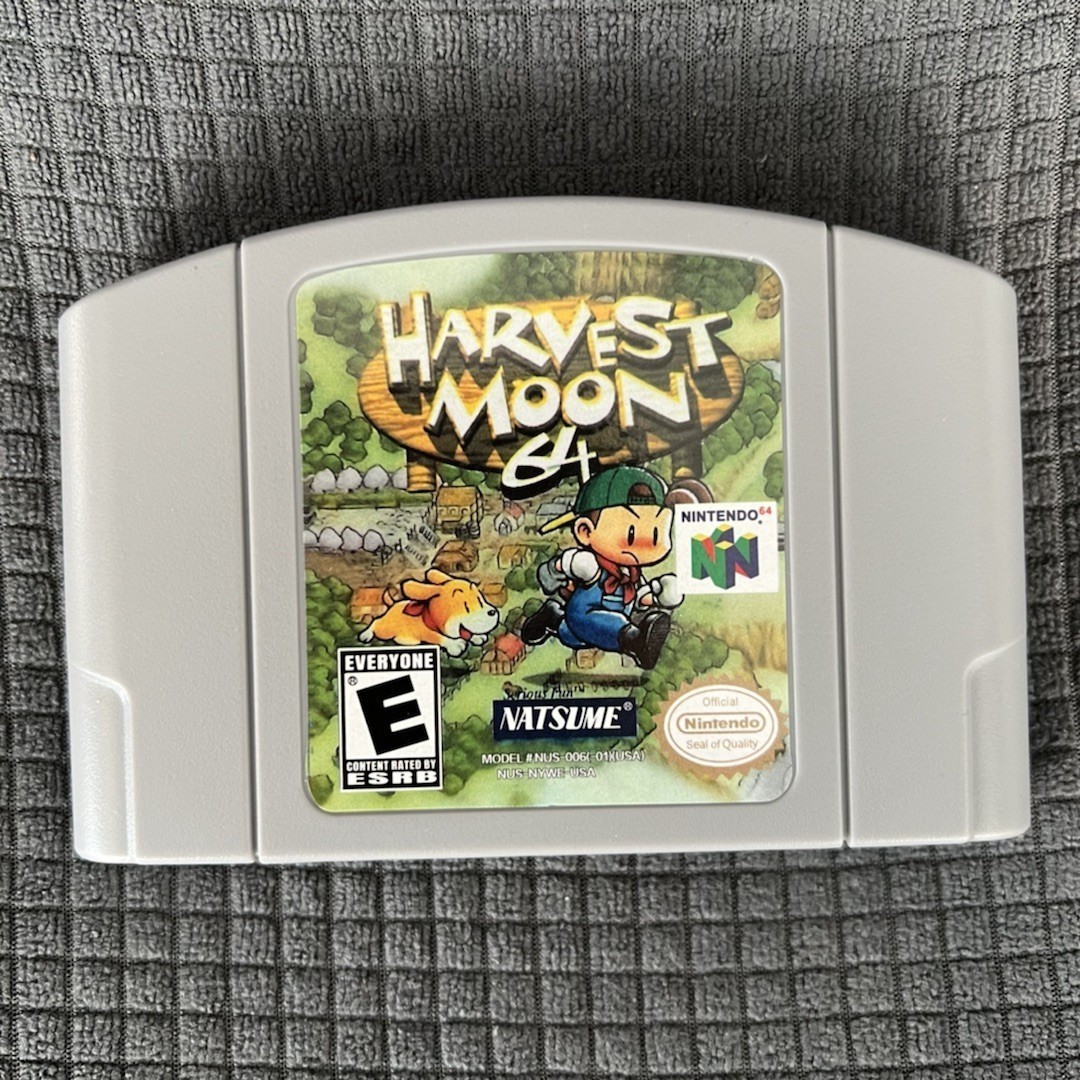 HARVEST MOON 64 Game Card