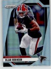 Bijan Robinson 2024 Panini Prizm Silver 11 Atlanta Falcons
