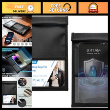 2 Pack Military Grade Faraday Bags for Smartphones  RFID Protection - Secure Yo