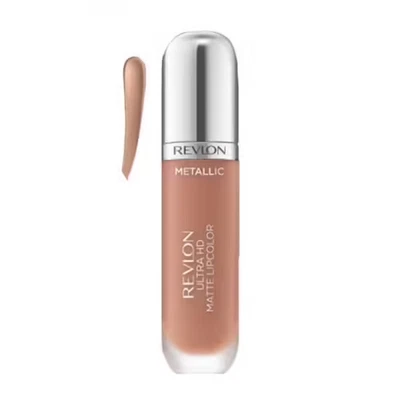 REVLON ULTRA HD MATTE ROUGE A LEVRES MAT METALLIQUE 715 HD GLOW NEUF - Photo 1/2