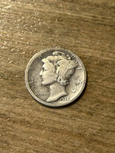1924D Mercury Dime VG