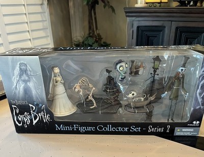 McFARLANE TOYS 2006 TIM BURTONS CORPSE BRIDE SERIES 2 Mini FIG COLLTR SET NIB