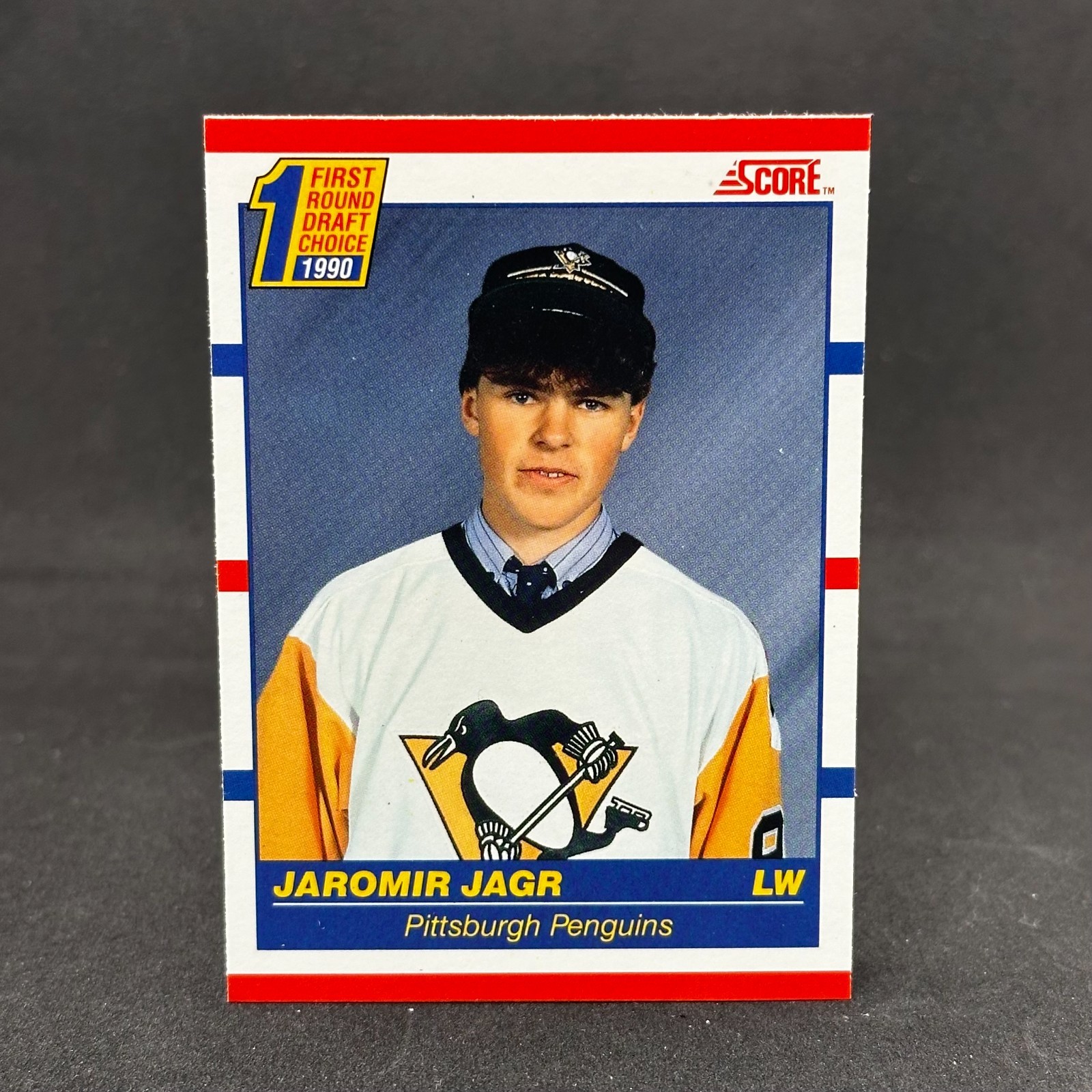 Jaromir Jagr 1990-91 Score First Round Draft Choice #428 Rookie (RC)