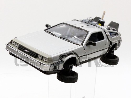 WELLY 1/24 - DE LOREAN BACK TO THE FUTURE II - FLYING VERSION 22441F - Picture 5 of 7