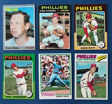 12 Card Lot All Philadelphia Phillies Baseball Cards EX or Better  - 2026-47