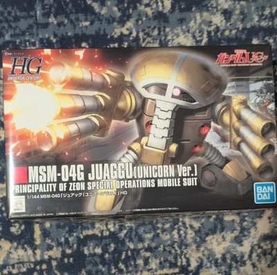 Bandai HGUC MSM-04G Juaggu Unicorn Ver. 1/144 Model Kit Unassembled Not Painted