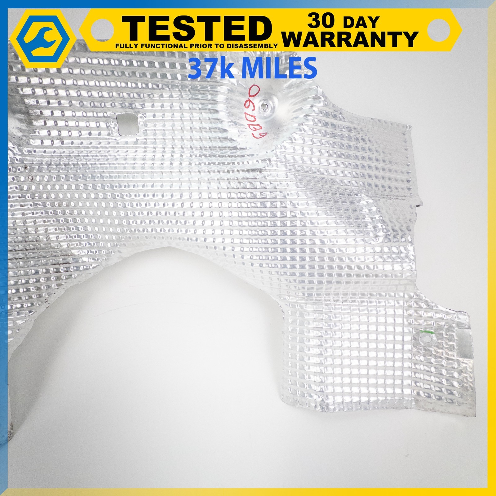 05-12 ASTON MARTIN DB9 ENGINE FIREWALL HEAT SHIELD OEM