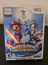 Mario & Sonic Olympic Winter Games Nintendo Wii Complete Tested ESRB USA Version
