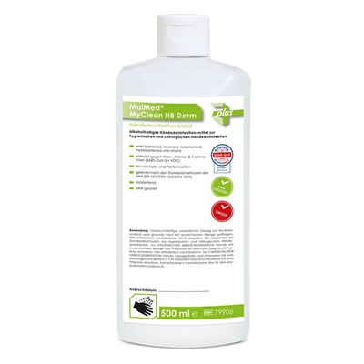 MaiMed MyClean HB DERM- Händedesinfektionsmittel - 18 x 500 ml_1x Karton