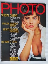 1989 FR PHOTO mag MATHILDA MAY Sigourney Weaver by Helmut Newton Isabelle Adjani