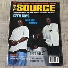 Geto Boys Cover THE SOURCE Magazine June 1996 No.81 Hip Hop Rap