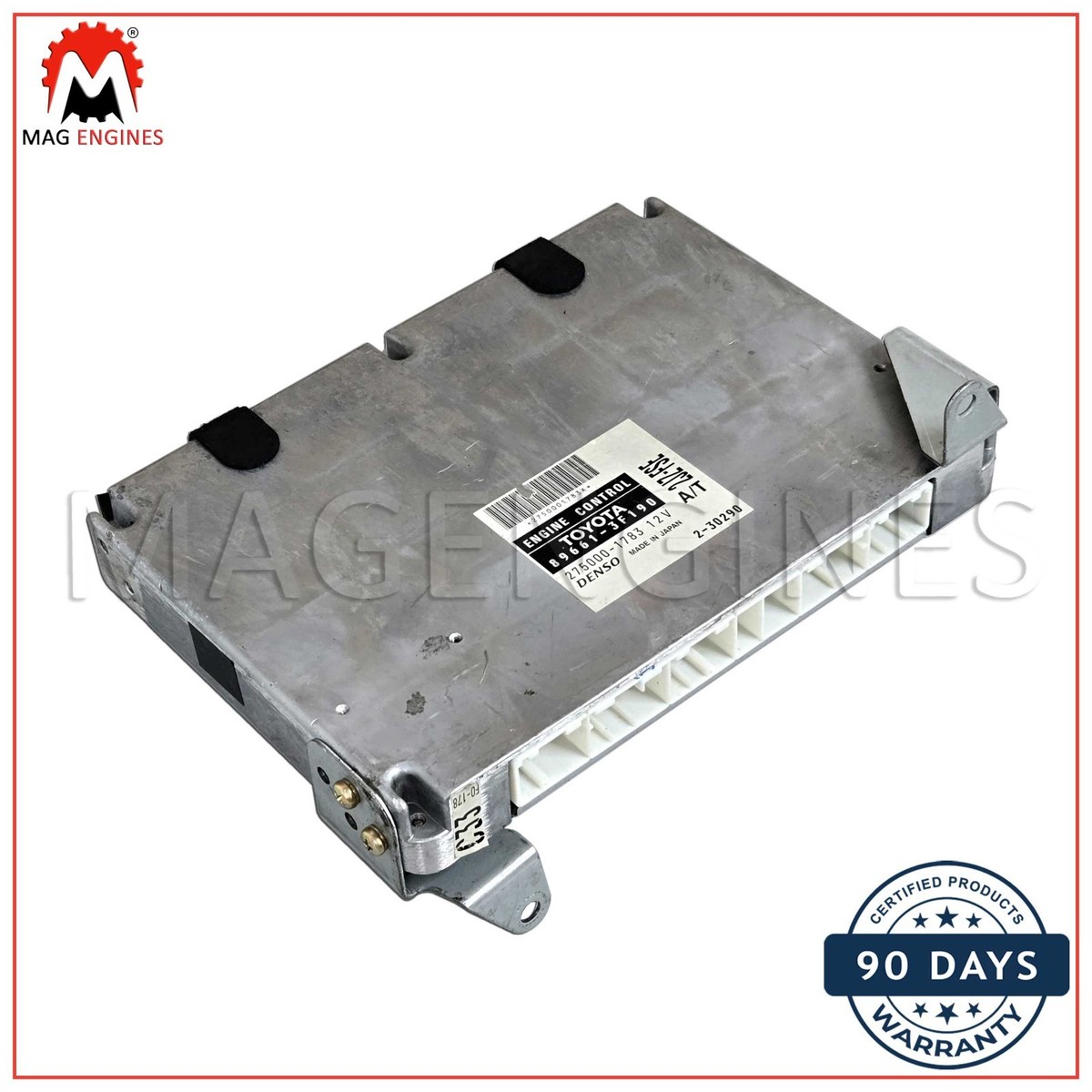 トヨタ 2jz-fse コンピューター 89661-3F190 ENGINE CONTROL UNIT (ECU) TOYOTA 2JZ-FSE FOR CROWN