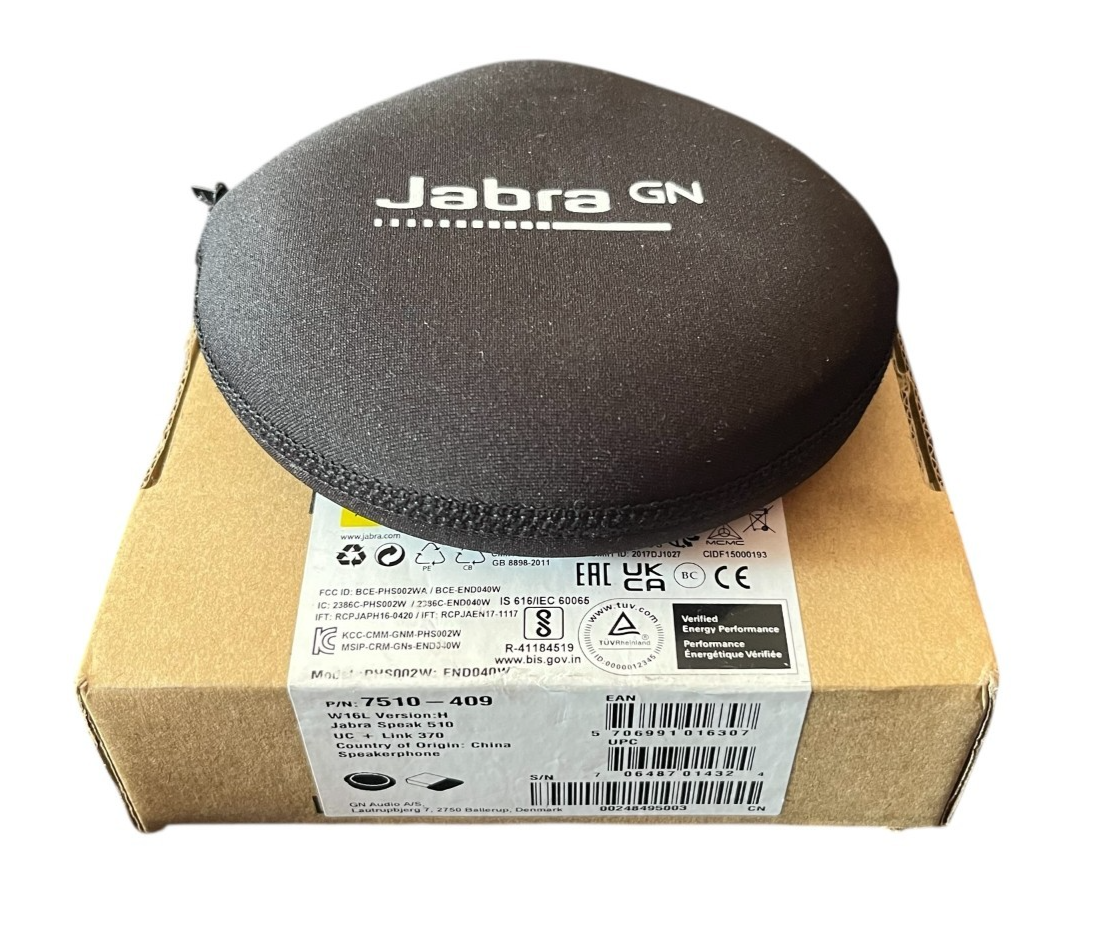 Jabra Speak 510 Plus USB Conference UC Speakerphone With Bluetooth