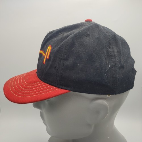 Vintage 90s Kansas City Chiefs Hat Stylized Symbols Snapback Made in USA - Picture 5 of 10