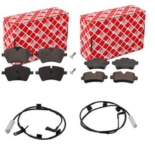 FEBI BREMSBELÄGE VORNE+HINTEN passend für MINI Mini R56 Mini Clubman R55