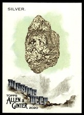 2020 Topps Allen & Ginter #DD-16 Silver Digging Deep Gemstone Baseball