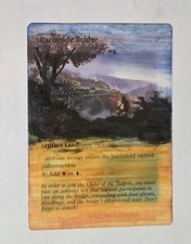Razortide Bridge, MTG, Fallout, Magic the Gathering, 281 ALTERED 