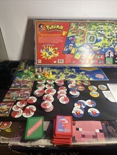 Hasbro Pokemon Master Trainer Game Board 1999...