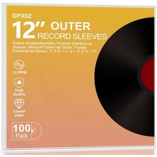 Schallplatten Hüllen 12 Zoll transparent Dop...