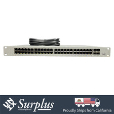 Unclaimed Cisco Meraki MS120-48LP 48 Port PoE...