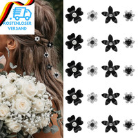 20 StüCk Mini-Blumen-Haarspangen, SüßE Strass-Haarnadeln, Kleine Dekorative Haar