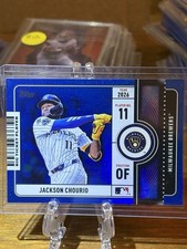 2026 Topps Series 1 - Big Ticket Players Jackson Chourio #BTP-12 Blue Foil /150