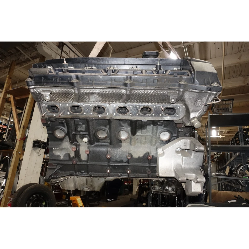 Bloque de montaje del motor 98-00 BMW E36 M Z3 Roadster cupé M3 S52 6 cilindros S52B32 OEM Foto 4 de 4
