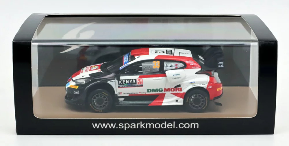 Spark 1/43 Toyota GR Yaris Rally1 #33 Safari Rally Kenya 2022