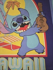 Disney Stitch Quilt Panel  100% Premium Cotton  34" x 42" from Lilo And Stitch