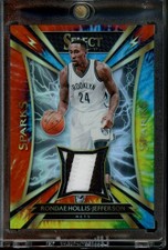 2016-17 Panini Select #21 Rondae Hollis-Jefferson Sparks Tie-Dye Prizms #/25