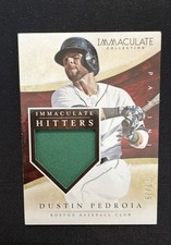 2014 Panini Immaculate Dustin Pedroia Immaculate Hitters Game Worn /79 Red Sox