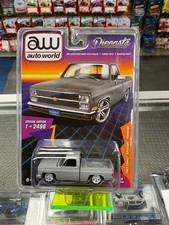 Auto World DiecastZ Exclusive 1983 Chevy Silv...