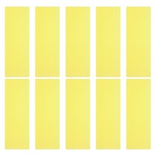 10 x Guided Reading Strips Highlight Colored Overlay with Line Yellow