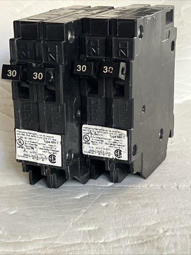 INTERRUPTOR DE CIRCUITO DE 1 POLO 2 ct. MURRAY MP3030 Q3030 30A 120V/240V - ¡defecto! CHIP - Imagen 2 de 18