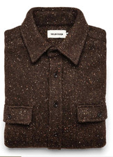 Taylor Stitch Leeward Shirt in Chocolate Done...