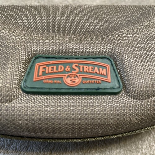 Field & Stream Sunglasses/ Eye Glass/ Zipper/Hard Clamshell Case… Green - Picture 2 of 4