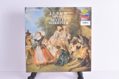 J. S. Bach Suites 1-4 Neville Marriner Academy of St. Martin-in-the-Fields Decca