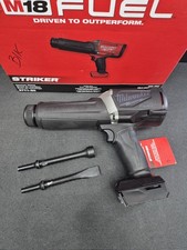 Milwaukee 3771-20 Chisel M18 FUEL STRIKER Hammer Chisel (Tool Only NO TIPS)  BLK