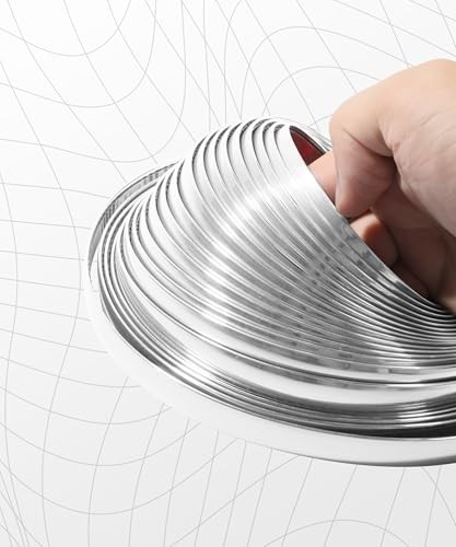 1/2 Inch Wide Chrome Tape,25FT Chrome Tape for Cars,Car Accessories Car - Bild 2 von 7