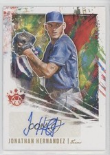 2020 Diamond Kings DK Signatures Holo Gold 15/25 Jonathan Hernandez Auto 4pn