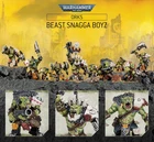 40k Orks Beast Snagga Boyz (x10)  NOS with Instructions.   Free Ship