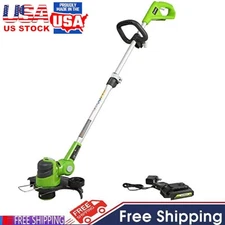 24V 12-inch Cordless String Trimmer with 2Ah USB Battery and Charger 2117902AZ