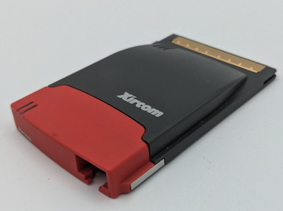 Xircom RBE-100 10/100 Mbps Network Card RJ-45 PCMCIA