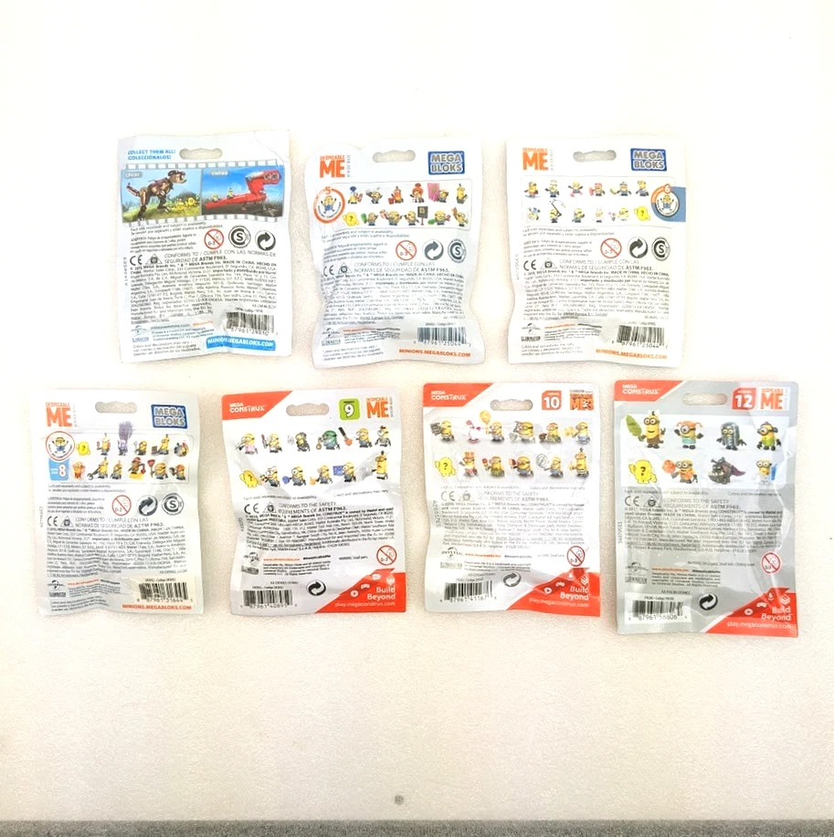 Figuras Mega Bloks Despicable Me Minion Hechas, ¡NUEVAS en Paquete SELLADO! - ¡TÚ ELIGES! Foto 2 de 2