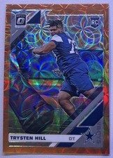 2019 Donruss Optic #127 Trysten Hill Orange Scope #/79
