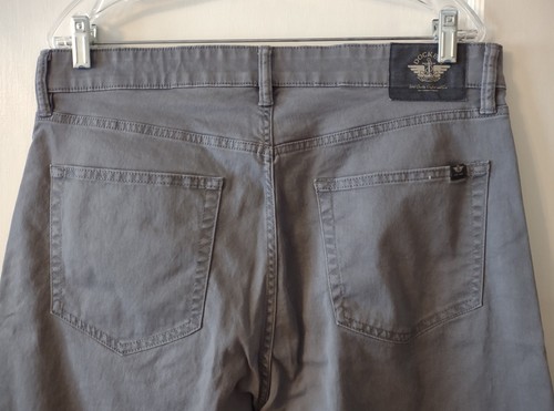 Levi Dockers Herren 34 x 29 grau Ganzjahres Tech gerade Passform Jeansschnitt Taschen - Bild 4 von 13