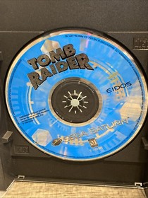 Tomb Raider (Sega Saturn, 1996) Manual w/ Registration Tested No Back Art