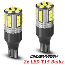 For Toyota Tundra 2000-2013 - 2x 921 912 LED Reverse Backup Light Bulbs