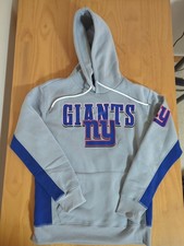 NFL New York Giants Sweatshirt Hoodie NYG Team Apparel Men  s Large L New NWT